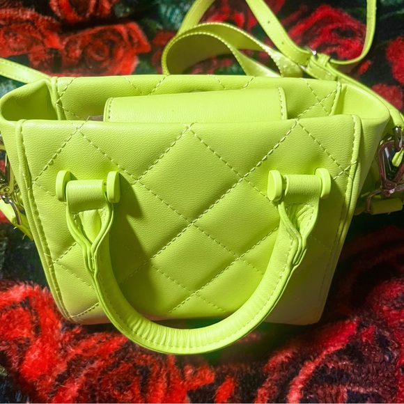 Steve Madden Neon Quilted Mini Bag - Picture 2 of 5